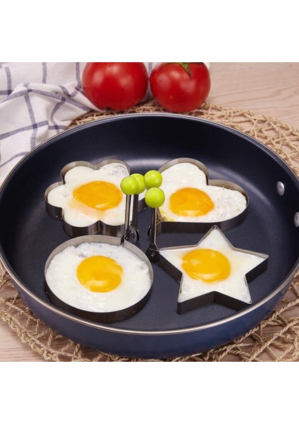 Tavşan Kahvaltı Omlet Kalıp Silikon Yumurta Gözleme Halka Şekillendirici Pişirme Aracı Dıy Mutfak Aksesuarları Gadget Plastik Yumurta Ayırıcı (Yurt Dışından)