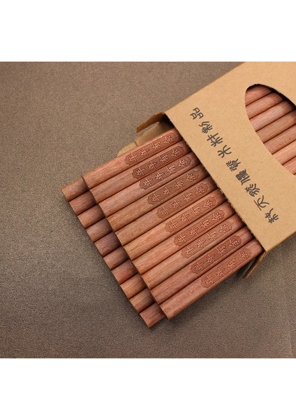 10PAIR-B-A 5/10PAIRS Doğal Kestane Ahşap Çubuklarını Seti Japon Tarzı Suşi El Yapımı Ahşap Çubuk Değeri Hediye Hashi Chopstick Suşi (Yurt Dışından)