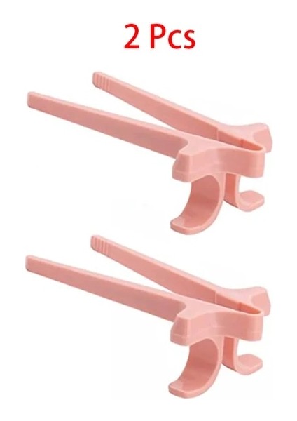 2 Adet Pembe Yeni Parmak Çubuklarını Gamer Oyun Için Aperatif Klip Plastik Çubuk Aperatif Gıda Parmak Maşa Çok Fonksiyonlu Aperatif Klip Tembel Aracı (Yurt Dışından)