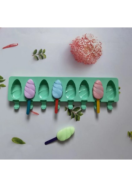 012 Mavi Silikon Dondurma Kalıp Dıy Çikolata Tatlı Popsicle Kalıpları Tepsi Buz Küpü Makinesi Ev Yapımı Araçları Yaz Parti Malzemeleri (Yurt Dışından) modelleri