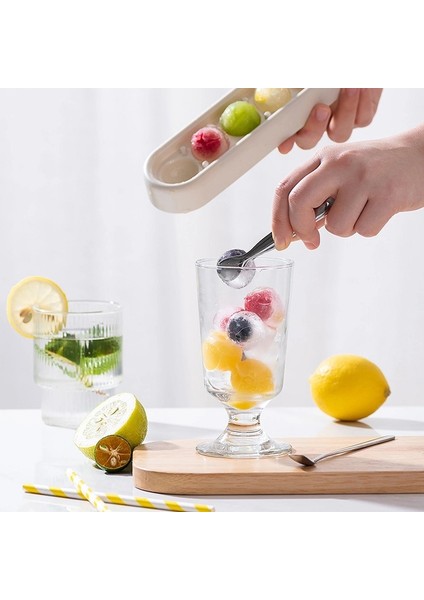 2 Adet 12 Delik Buz Yapma Kutusu Dıy Dondurma Topu Yuvarlak Buz Hokeyi Topu Mutfak Bar Aracı Ev Buz Depolama Yapay Buz Yapım Makinesi (Yurt Dışından) fiyatları