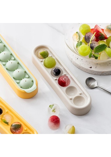 2 Adet 12 Delik Buz Yapma Kutusu Dıy Dondurma Topu Yuvarlak Buz Hokeyi Topu Mutfak Bar Aracı Ev Buz Depolama Yapay Buz Yapım Makinesi (Yurt Dışından) modelleri