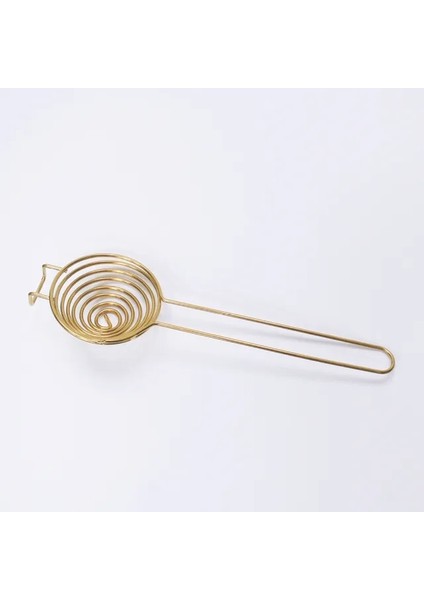 Altın Mutfak Aracı Taşınabilir Spiral Paslanmaz Çelik Yumurta Beyaz Ayırıcı Tel Uzun Saplı Ev Yumurta Araçları Mutfak Aksesuarları (Yurt Dışından)