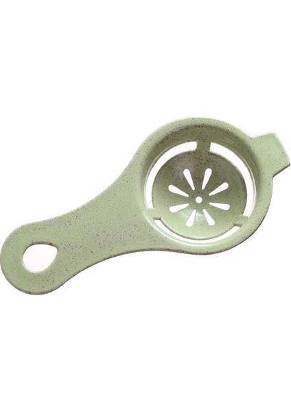 Yeşil Kök Yumurta Ayırıcı Beyaz ve Sarısı Filtre Mutfak Pişirme Ayırıcı Aracı (Yurt Dışından)