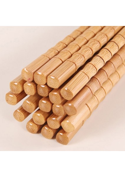B 5 Çıft 1/5 Çift Saf Manuel Doğal Bambu Ahşap Çubuklarını Sağlıklı Çin Karbonizasyon Çubuklarını Yeniden Kullanılabilir Hashi Suşi (Yurt Dışından) indirimleri