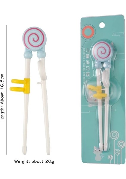 07 1 Çift Bebek Çubuklarını Öğrenme Eğitim Karikatür Hayvan Acemi Çubuk Sofra Çocuklar Yeme Eğitimi Yardımcı Bebek Araçları (Yurt Dışından)