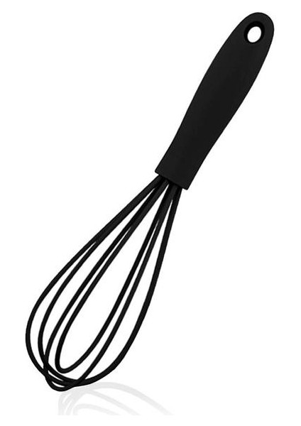 Siyah Mutfak Silikon Çırpma Kaymaz Kolay Temizlenebilir Yumurta Çırpıcı Süt Köpürtücü Mutfak Eşyası 17X4X4 cm Mutfak Silikon Yumurta Çırpıcı Aracı (Yurt Dışından)