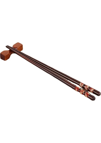 E Doğal Ahşap Çubuklar, Yeniden Kullanılabilir 22.5 cm Japon Çin Kore Ahşap Çubukları Saç Çubukları 1 Çift Hediye Bulaşık Makinesinde Yıkanabilir 1 Paket (Yurt Dışından) modelleri