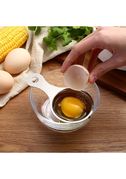 2 Adet Yumurta Beyaz Ayırıcı Paslanmaz Çelik Aletler Yumurta Sarısı Filtre Alet Mutfak Aksesuarları Ayırma Hunisi Kaşık Bölücü Eşyaları (Yurt Dışından) fiyatları