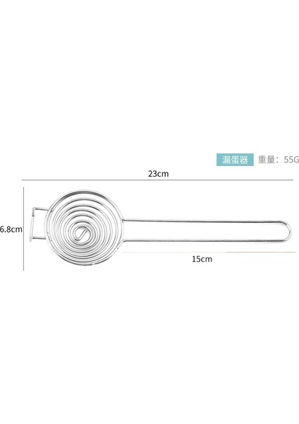Altın Taşınabilir Spiral 304 Paslanmaz Çelik Yumurta Beyaz Ayırıcı Tel Uzatma Kolu Protein Yumurta Beyaz Yumurta Sarısı Ayırıcı Tencere Çit (Yurt Dışından) fırsatları