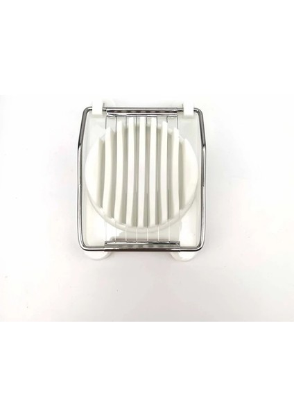 Beyaz Mutfak Aksesuarları Yumurta Dilimleme Kıyıcı Paslanmaz Çelik Meyve Salatası Kesici Yumurta Araçları Manuel Mutfak Robotları Mutfak Gadget ALI426 (Yurt Dışından)