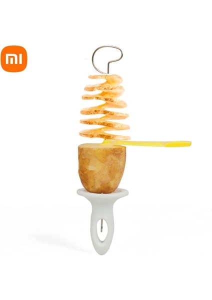 1 Takım Xiaomi Spiral Patates Kesici Bükülmüş Dilim Patates Kulesi Kasırga Patates Kesim Diy Yaratıcı Meyve ve Sebze Spiral Dilimleme (Yurt Dışından) indirimleri