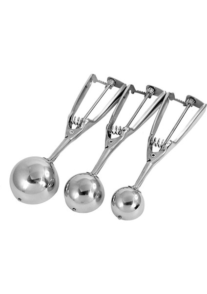 1 Adet 6 cm Paslanmaz Çelik Dondurma Kepçe Patates Püresi Kaşık Dondurma Topu Parfe Yapımcısı Pratik Mutfak Gereçleri Yemek Sunucusu 4 Cm/6 cm (Yurt Dışından)