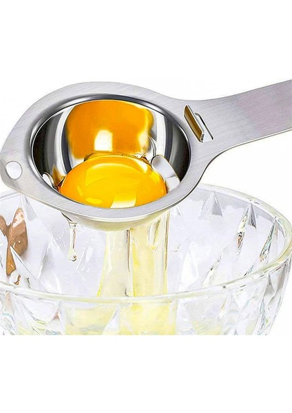 Şerit-1 Adet Yumurta Ayırıcı Paslanmaz Çelik Yumurta Sarısı Beyaz Ayırıcı Gıda Sınıfı Yumurta Bölücü Mutfak Aksesuarları Ayrı Huni Kaşık Yumurta Aracı (Yurt Dışından) modelleri