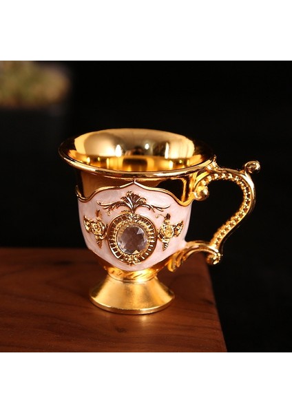No.3 1 Adet Yeni Avrupa Tarzı Yaratıcı Retro Likör Bardağı Kolu Bardak Metal Zanaat Hediye Ev Dekorasyon Çay Bardağı Kahve Fincanı Sevimli Fincan (Yurt Dışından) fiyatları