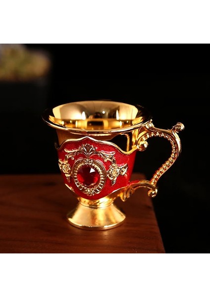 No.3 1 Adet Yeni Avrupa Tarzı Yaratıcı Retro Likör Bardağı Kolu Bardak Metal Zanaat Hediye Ev Dekorasyon Çay Bardağı Kahve Fincanı Sevimli Fincan (Yurt Dışından) modelleri