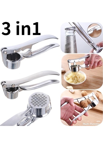 Sarımsak Presi Sarımsak Presi Kıyma Paslanmaz Çelik Kırıcı Mutfak Pişirme Sarımsak Kıyıcı Zencefil Sıkacağı Ezici El Zencefil Kıyma Araçları (Yurt Dışından) fiyatları