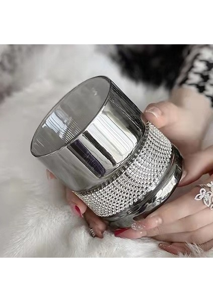 Stil 5 Saray Lüks Batı Şarap Bardağı Kadeh Altın Kakma Elmas El Yapımı Kokteyl Şampanya Şarap Kupası Tatil Hediye Kırmızı Şarap Bardağı (Yurt Dışından)