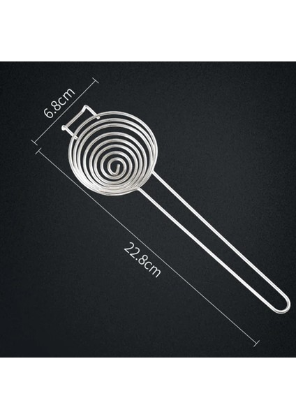Gümüş 1 Pc Spiral Paslanmaz Çelik Yumurta Beyaz Ayırıcı Taşınabilir Yumurta Sarısı Sökücü Bölücü Uzun Saplı Mutfak Aracı Yeni (Yurt Dışından) fırsatları