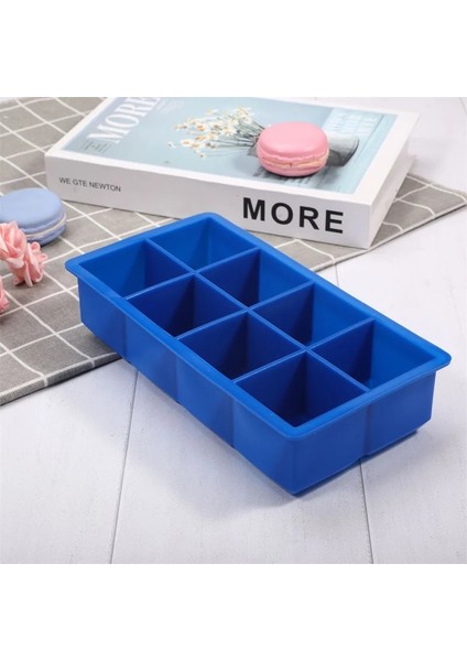 Yeşil Buz Kalıbı Kalıp Dev Jumbo Büyük Gıda Sınıfı Silikon Buz Küpü Kare Tepsi Kalıp Dıy Buz Yapım Makinesi Buz Küpü Tepsi (Yurt Dışından) modelleri