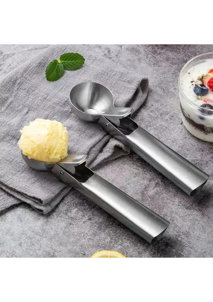 L Çok Fonksiyonlu Çift Amaçlı Kepçe Meyve Karpuz Kaşık Topu Kepçe Ev Dondurma Araçları Paslanmaz Çelik Dondurma Kaşık (Yurt Dışından) indirimleri