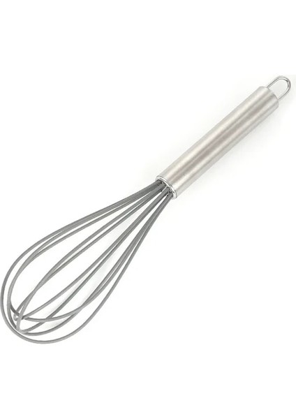 Stil 1 10 Inç Silikon Yumurta Çırpıcı Içecek Çırpma Mikser Manuel Paslanmaz Çelik Saplı Yumurta Krem Karıştırma Blender Mutfak Pişirme Araçları (Yurt Dışından)