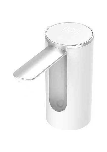 Beyaz Xiaomi Içecek Katlanır Su Sebili Su Şişesi Pompası USB Şarj Otomatik Varil Su Emici Masaüstü Maden Suyu Sebili (Yurt Dışından)