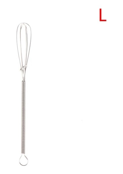 Lsilver Mını Paslanmaz Çelik Çırpma Yumurta Çırpıcı Wisk Manuel Balon Tel Çırpma Süt Blende (Yurt Dışından)