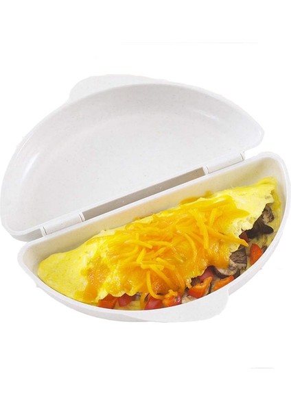 Gösterisi Olarak 1 Adet Faydalı Iki Yumurta Mikrodalga Omlet Ocak Yüksek Kaliteli Tava Mikrodalga Fırın Omlet Yumurta Vapur Ev Mutfak Aksesuarları (Yurt Dışından)
