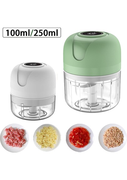 Beyaz (100ML) Sarımsak Kırıcı Rende Basın Dicer Mutfak Robotları Öğütücü Kıyıcı Kıyma Makinesi Elektrikli Mini Sarımsak Blender Mutfak Aksesuarları (Yurt Dışından) fiyatları