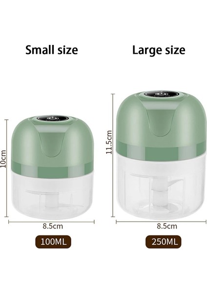 Beyaz (100ML) Sarımsak Kırıcı Rende Basın Dicer Mutfak Robotları Öğütücü Kıyıcı Kıyma Makinesi Elektrikli Mini Sarımsak Blender Mutfak Aksesuarları (Yurt Dışından) fırsatları