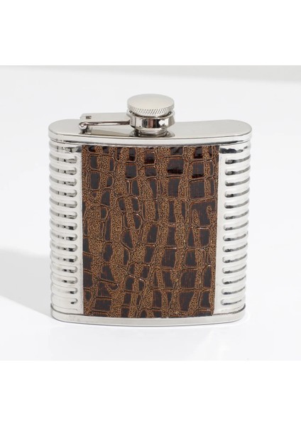 8 Oz Kahverengi Tek 8 Oz Deri Paslanmaz Çelik Cep Şişesi Seti Huni Bardak ile Viski Flagon Alkol Likör Şarap Şişesi Taşınabilir Cep Şişesi Yeni (Yurt Dışından) fırsatları