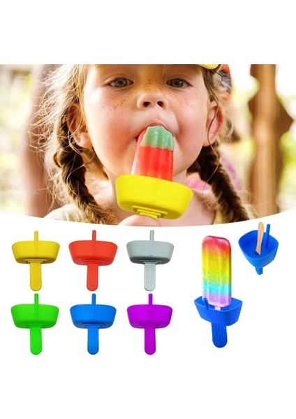 Gri Çift Buz Pop Guard Silikon Popsicle Koruyucular Dondurma Braketi Anti-Akış Dondurma Tutucu Damlamaya Dayanıklı Popsicle Rafı (Yurt Dışından)