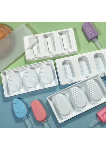 Shape-1 Silikon Kalıp Silikon Dondurma Kalıp Popsicle Kalıpları Dıy Dondurma Kalıp Buz Pop Maker Kalıp Buz Kalıbı (Yurt Dışından)