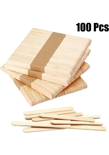 100 Adet 2021 Sıcak Satış 11.4*1cm Doğal Ahşap Pop Dondurma Çubukları Ahşap El Sanatları Dondurma Çubukları Dondurma Çubukları Buzlu Şeker Aksesuarları (Yurt Dışından) fiyatları