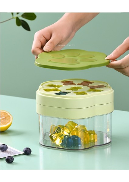 Stil 7 Gıda Sınıfı Yumuşak Silikon Ayı Buz Küpü Kalıp Ev Yapımı Dondurulmuş Yaz Ev Kullanımı Için Söndürme Buz Küpleri Ticari Buz Saklama Kutusu (Yurt Dışından) modelleri