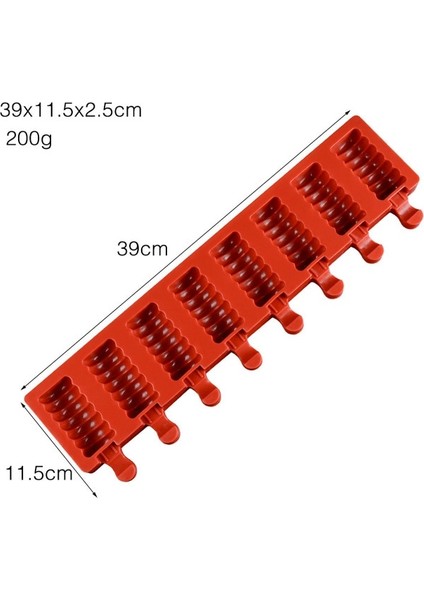 Stil 6 Gıda Sınıfı Silikon Dondurma Kalıp Popsicle Kalıpları Dıy Ev Yapımı Tatlı Dondurucu Meyve Suyu Buz Küpü Makinesi Kalıp Mutfak Aletleri (Yurt Dışından) fiyatları
