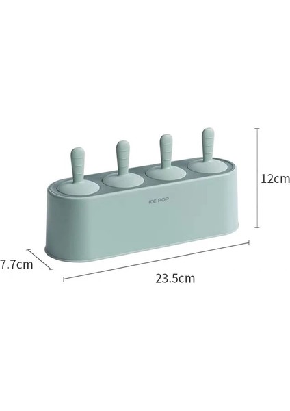Yeşil 4 In 1 Dondurma Sandviç Makineleri Koni Tutucular Dondurma Makineleri Dondurma Çubukları Mutfak Aletleri Dondurma Araçları Diy Popsicle Kalıp (Yurt Dışından)