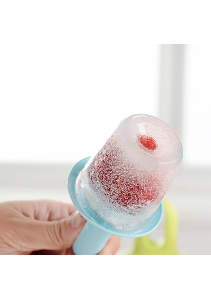 Pink-1pcs 1 Adet 7 Delik Dıy Dondurma Pops Silikon Kalıp Dondurma Topu Makinesi Popsicles Kalıpları Bebek Meyve Sarsıntı Ev Mutfak Aksesuarları Aracı (Yurt Dışından) fırsatları