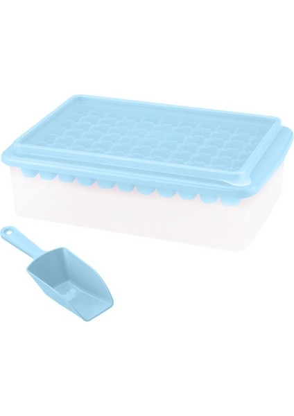Mavi Set 77 Izgaralar Pres Tipi Buz Küpü Makinesi Buz Kutusu Buz Kalıbı Çift Katmanlı Yaratıcı Buz Saklama Kutusu Hızlı Buz Makinesi Kapaklı Dondurucu Için Buz Tepsileri (Yurt Dışından) fiyatları