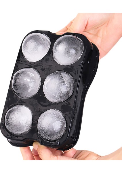 4 Delik - Yeşil Silikon Dünyası 4/6/8 Delik Silikon Buz Kalıbı Silikon Top Şekli Tepsi Kalıp Dıy Yeniden Kullanılabilir Buz Yapıcı Buz Hokeyi Buz Küpü Kalıp (Yurt Dışından) indirimleri