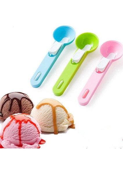 1 Adet Rastgele Renk Dondurma Kaşığı Çok Fonksiyonlu Kavun Topu Kazma Küre Topu Mutfak Dondurma Jöle Kaşığı Kepçe Araçları Dondurma Aracı Plastik (Yurt Dışından)