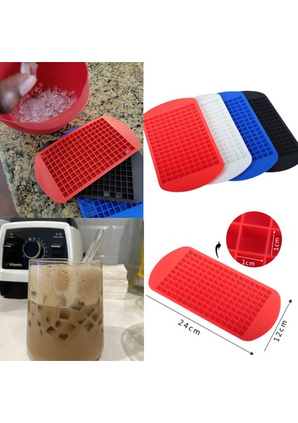 Kırmızı Silikon Mini Buz Küpü Tepsileri Küçük Buz Küpü Kalıpları Kolay Bırakılan Ezilmiş Buz Küpü Soğutma Viski Kokteyli Yumuşak Kalıp 2023 (Yurt Dışından) fiyatları