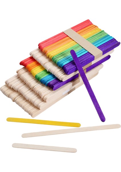 10 Adet 250X25MM Doğa 50 Adet/10 Adet Tahta Çubuklar Doğal/çok Renkli Çubuklar Popsicle Dondurma Çubukları Dıy Zanaat El Yapımı Eğitim Araçları 150MM-200MM (Yurt Dışından) fiyatları