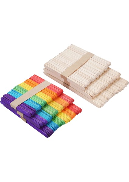 10 Adet 250X25MM Doğa 50 Adet/10 Adet Tahta Çubuklar Doğal/çok Renkli Çubuklar Popsicle Dondurma Çubukları Dıy Zanaat El Yapımı Eğitim Araçları 150MM-200MM (Yurt Dışından) fırsatları