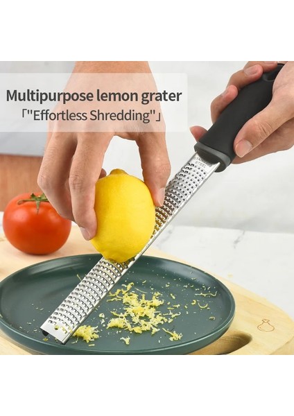 Yw Peynir Rendesi ve Limon Zester, Koruma Kapaklı - Kaymaz Saplı Paslanmaz Çelik Mutfak Rende Dilimleyici, Bulaşık Makinesinde Yıkanabilir (Yurt Dışından) fırsatları