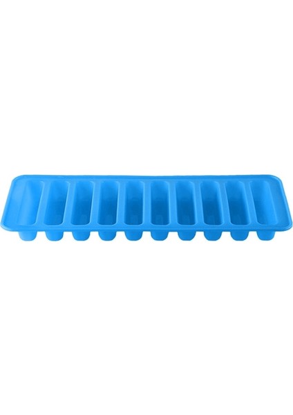Mavi Yaz Silikon Buz Küpü Tepsi Kalıp Buz Küpü Buz Izgara Moldice Krem Popsicle Yapma Kalıp Buzlu Şeker Makinesi Mutfak Aksesuarları (Yurt Dışından)