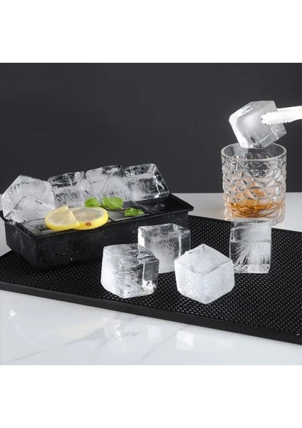Siyah 15 Kafes G234A 15 Kare Buz Bölmesi Büyük Buz Küpü Kalıp Silikon Kolay Bırakılan Ev Yapımı Buz Diy Yaz Içecek Araçları (Yurt Dışından) fiyatları