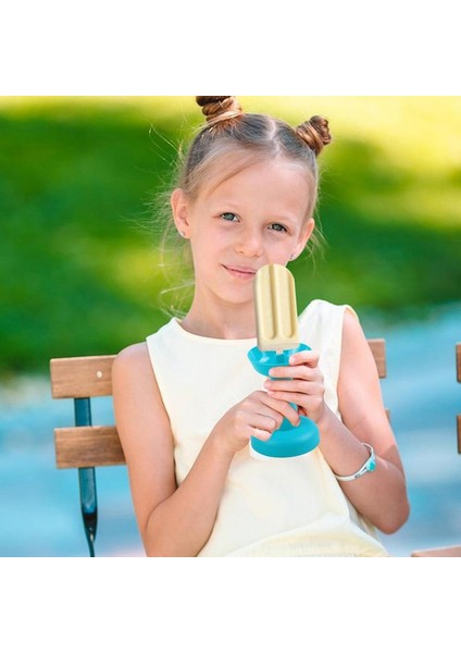 Kırmızı Popsicle Tutucu Hiçbir Karışıklık Ücretsiz Dondurulmuş Ikramlar Raf Popsicle Tutucu Damla Ücretsiz Dondurma Yeniden Kullanılabilir Dondurma Koni Araçları Için Saman ile (Yurt Dışından) indirimleri