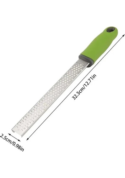 Stil 2 Paslanmaz Çelik Limon Narenciye Zester Çok Kullanımlı Peynir Baharat Rende Zester Kolay Kullanım Sebze Dilimleme Zester Mutfak Aletleri Için (Yurt Dışından)